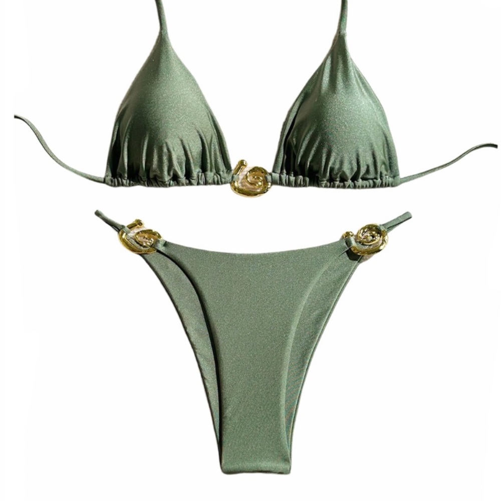 Milumia Army Green Bikini